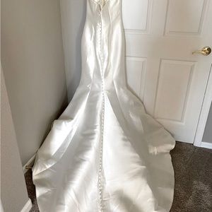 Ivory mikado silk C300 allure bridal gown